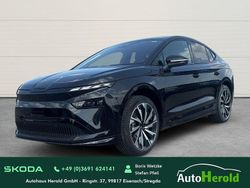 Schwarz Gebraucht 2025 Skoda Enyaq iV SportLine SUV | 55.450 € (Etwas zu teuer)