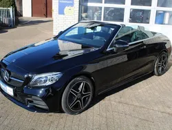 Schwarz Gebraucht 2020 Mercedes C300 AMG line Cabrio | 34.900 € (Fairer Preis)