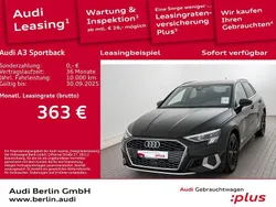 Schwarz Gebraucht 2024 Audi A3 Sportback Advanced Plus Limousine | 32.500 € (Guter Preis)
