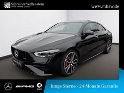 Schwarz kosmosschwarz Gebraucht 2024 Mercedes CLA35 AMG Premium Limousine | 49.790 €