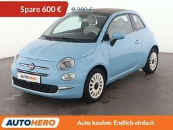 Blau Gebraucht 2016 Fiat 500C Lounge Cabrio | 8.690 € (Fairer Preis)