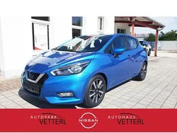 Blau Gebraucht 2018 Nissan Micra N-Way Kleinwagen | 11.500 € (Fairer Preis)