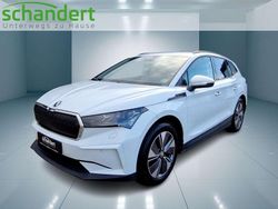 Moonweiss metallic Gebraucht 2021 Skoda Enyaq iV Loft SUV | 22.440 € (Fairer Preis)