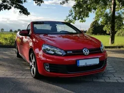 Rot Gebraucht 2013 VW Golf Cabriolet GTI Cabrio | 14.450 € (Fairer Preis)