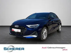 Blau Gebraucht 2024 Audi A3 Sportback Advanced Plus Limousine | 36.300 € (Fairer Preis)