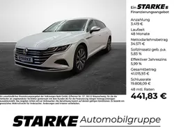 Weiß (oryxweiß perlmutteffekt) Gebraucht 2023 VW Arteon Elegance Kombi | 37.990 € (Fairer Preis)
