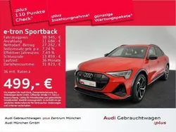 Rot Gebraucht 2021 Audi e-tron Sportback S-Line SUV | 44.882 € (Etwas zu teuer)