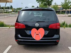 Schwarz Gebraucht 2012 VW Sharan Van / Kleinbus | 13.400 € (Fairer Preis)