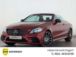 Rot Gebraucht 2022 Mercedes C300 AMG line Cabrio | 40.960 € (Superpreis)