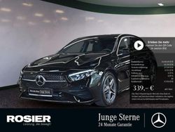 Schwarz / nachtschwarz Gebraucht 2024 Mercedes 200 AMG Coupé | 33.999 € (Fairer Preis)
