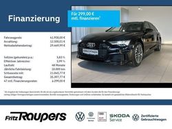 Schwarz Gebraucht 2021 Audi A6 S-Line Kombi | 43.450 € (Teuer)