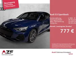Blau Gebraucht 2024 Audi S3 Ambiente Limousine | 47.890 € (Etwas zu teuer)
