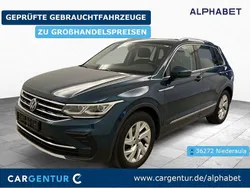 Nightshade blue Gebraucht 2022 VW Tiguan Elegance SUV | 25.590 € (Guter Preis)