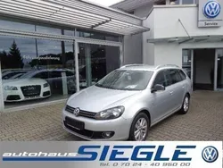 Silber Gebraucht 2012 VW Golf VII Style Kombi | 9.950 € (Teuer)