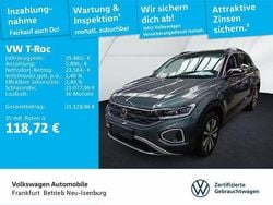 Indiumgrau metallic/schwarz (metallic) Gebraucht 2025 VW T-Roc Goal SUV | 29.480 € (Guter Preis)