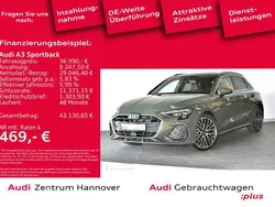 Grau Gebraucht 2024 Audi A3 Sportback S-Line Limousine | 36.990 € (Fairer Preis)
