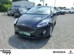 Obsidianschwarz Gebraucht 2019 Ford Fiesta Titanium Kleinwagen | 13.280 € (Fairer Preis)
