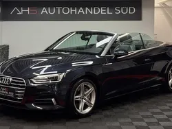 Mondscheinblau metallic Gebraucht 2017 Audi A5 Cabriolet S-Line Cabrio | 23.999 € (Fairer Preis)