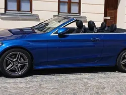 Blau Gebraucht 2022 Mercedes C220 AMG line Cabrio | 41.500 € (Guter Preis)
