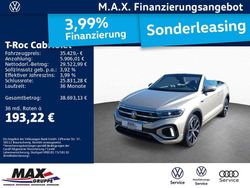 Silber Gebraucht 2024 VW T-Roc Cabriolet R-line Cabrio | 35.429 € (Fairer Preis)