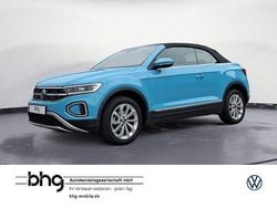 Blau Gebraucht 2022 VW T-Roc Cabriolet Style Cabrio | 25.420 € (Superpreis)