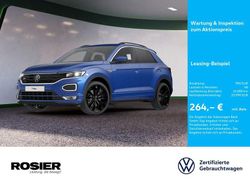 Blau / ravennablau Gebraucht 2021 VW T-Roc Sportline SUV | 25.990 € (Guter Preis)