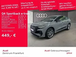 Kieselgrau Gebraucht 2022 Audi Q4 Sportback e-tron Ambiente SUV | 43.850 € (Fairer Preis)