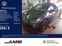 Mangangrau metallic/schwarz Gebraucht 2022 VW ID.3 Pure Kleinwagen | 20.680 € (Fairer Preis)