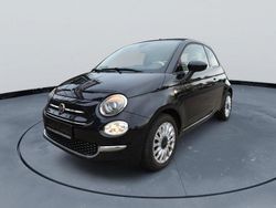 Schwarz Gebraucht 2018 Fiat 500 Lounge Cabrio | 7.800 € (Fairer Preis)