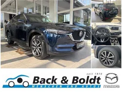Mitternachtsblau metallic Gebraucht 2017 Mazda CX-5 Sports-Line SUV | 23.950 € (Etwas zu teuer)