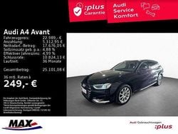 Brillantschwarz Gebraucht 2021 Audi A4 Advanced Kombi | 22.989 € (Superpreis)
