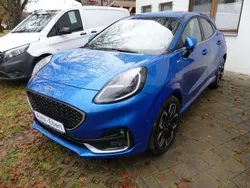 Blau Gebraucht 2023 Ford Puma ST-Line Coupé | 24.485 € (Etwas zu teuer)