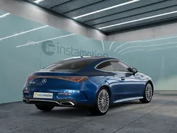 Blau Gebraucht 2024 Mercedes CLE200 AMG Coupé | 56.485 € (Etwas zu teuer)