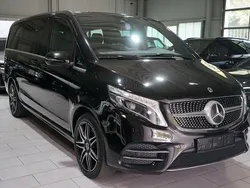 Obsidianschwarz Gebraucht 2021 Mercedes V250 Avantgarde Van / Kleinbus | 39.888 € (Teuer)