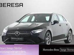 Schwarz Gebraucht 2024 Mercedes A200 AMG Limousine | 32.685 € (Fairer Preis)