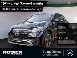 Schwarz / obsidianschwarz (metallic) Gebraucht 2024 Mercedes EQE350 Electric Art SUV | 56.585 € (Superpreis)