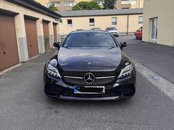 Schwarz Gebraucht 2019 Mercedes C180 AMG line Coupé | 25.500 €