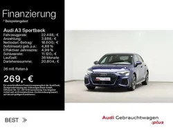 Navarrablau metallic Gebraucht 2020 Audi A3 Ambiente Limousine | 22.488 € (Fairer Preis)