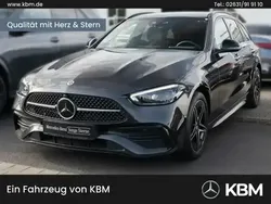 Lack graphitgrau Gebraucht 2023 Mercedes C300e AMG Kombi | 41.420 € (Guter Preis)
