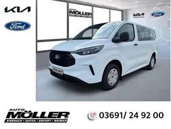 Weiß Neu 2025 Ford Transit Custom Kombi | 46.570 € (Etwas zu teuer)
