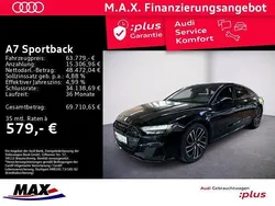 Schwarz Gebraucht 2024 Audi A7 Sportback Ambiente Kleinwagen | 66.989 € (Etwas zu teuer)