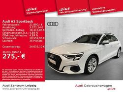 Ibisweiß Gebraucht 2022 Audi A3 Sportback e-tron Kleinwagen | 21.444 € (Guter Preis)