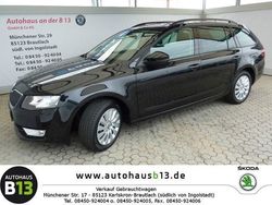 Schwarz metallic Gebraucht 2015 Skoda Octavia G-TEC Ambition Kombi | 20.990 €