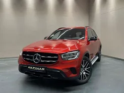 Rot hyazinthrot metallic Gebraucht 2021 Mercedes GLC220 SUV | 33.400 € (Fairer Preis)