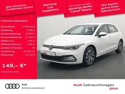 Pure white Gebraucht 2022 VW Golf VIII Style Limousine | 23.980 € (Guter Preis)