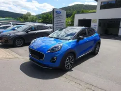 Dynamicblau metallic Gebraucht 2024 Ford Puma Titanium SUV | 22.900 € (Superpreis)