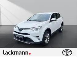 Weiss Gebraucht 2018 Toyota RAV4 Hybrid Team SUV | 21.890 € (Superpreis)