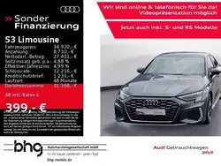 Daytonagrau perleffekt Gebraucht 2022 Audi S3 Ambiente Limousine | 34.920 € (Guter Preis)