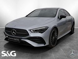 Metalliclack hightechsilber Gebraucht 2024 Mercedes CLA200 AMG Coupé | 36.940 € (Fairer Preis)