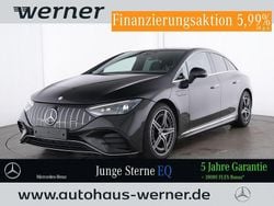 Lack obsidianschwarz Gebraucht 2024 Mercedes EQE AMG 43 Premium Limousine | 58.585 € (Guter Preis)